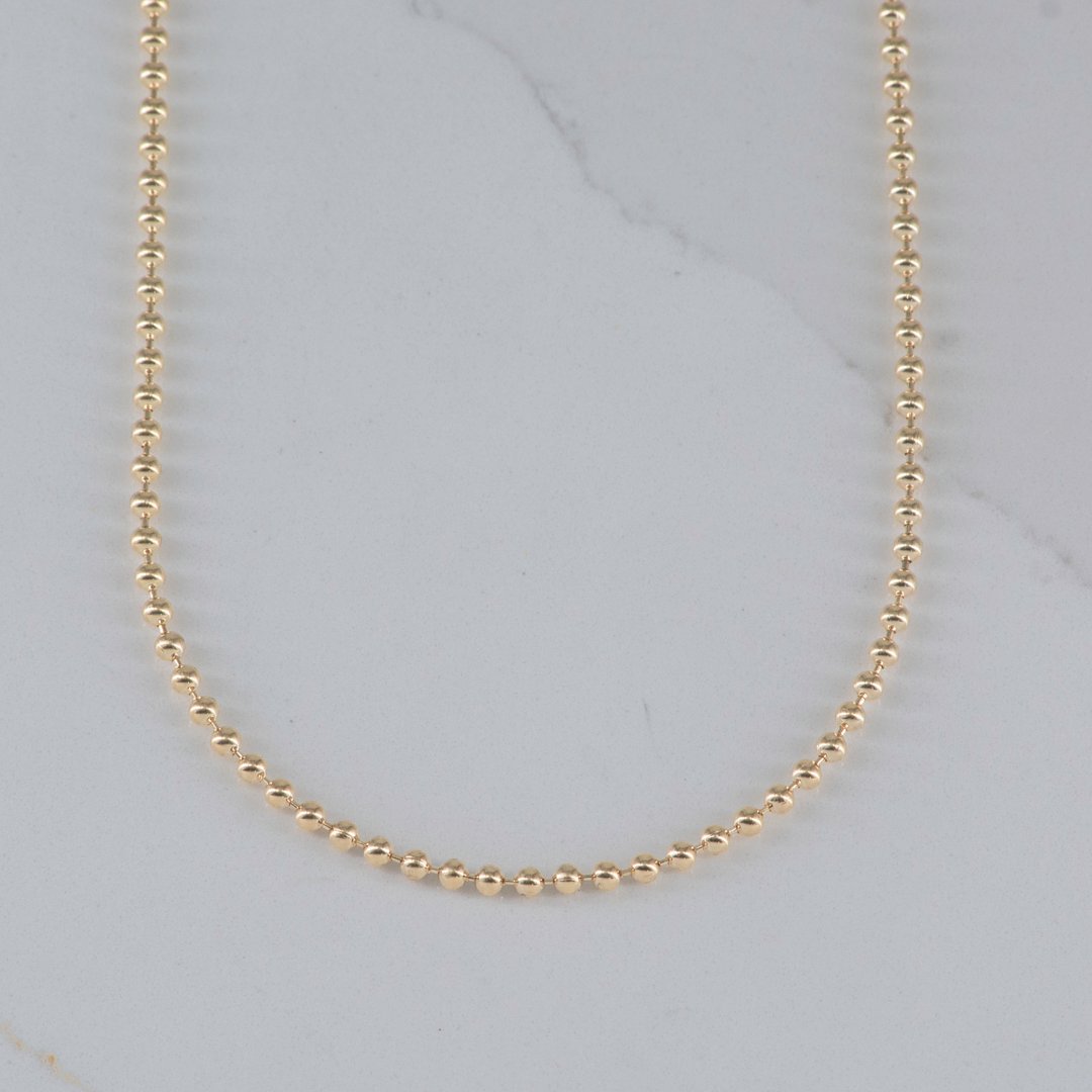 CADENA MILITAR 2MM-60CM